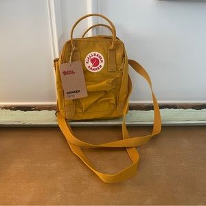 Fjallraven Kanken Sling Crossbody Bag Mustard Yellow